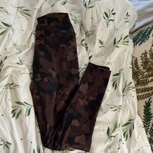 Balance Athletica Women’s Brown Camouflage Leggings